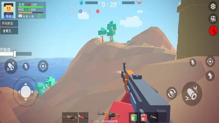 方块世界吃鸡挑战