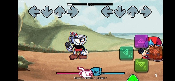 sans班迪茶杯头最新版 sans班迪茶杯头FNF模组下载